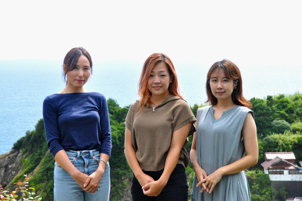 西村寛子さん／今井貴美子さん／山田真千子さん